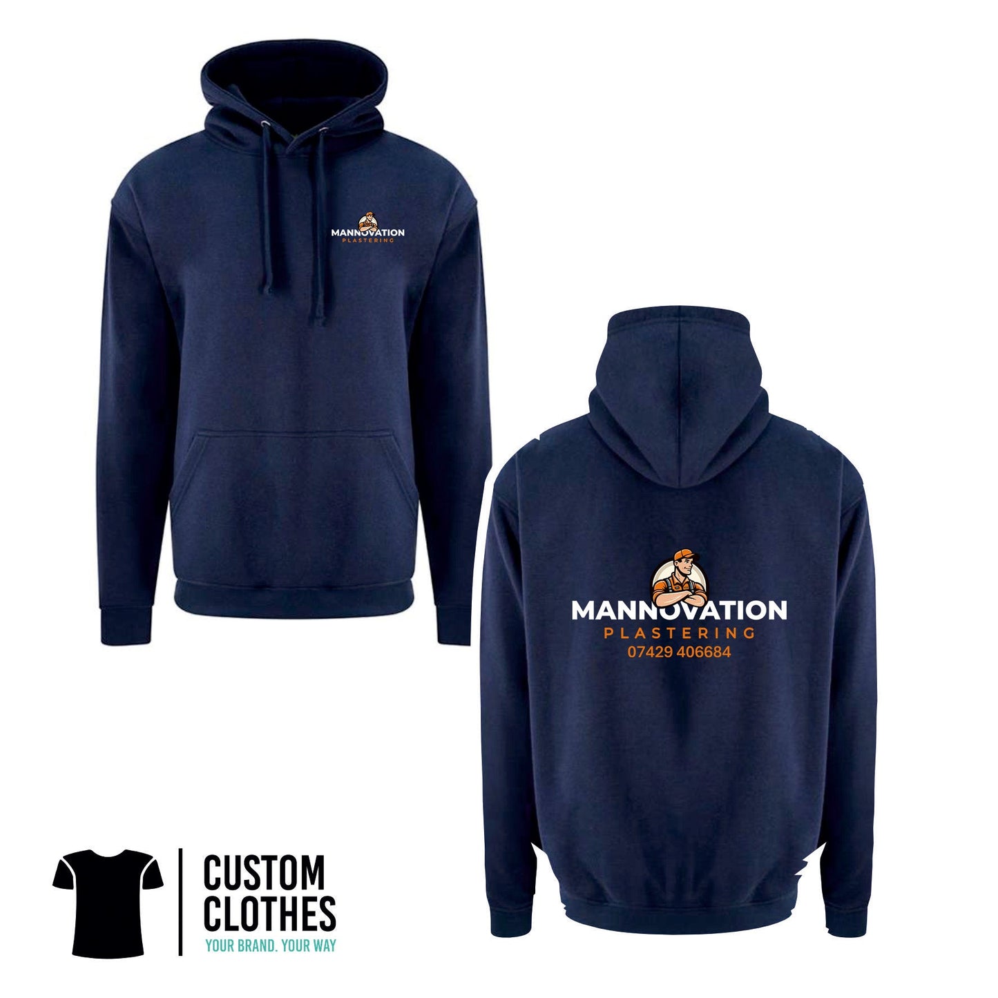 MANNOVATION - RTX HOODIE - LEFT BREAST LOGO [RX350]