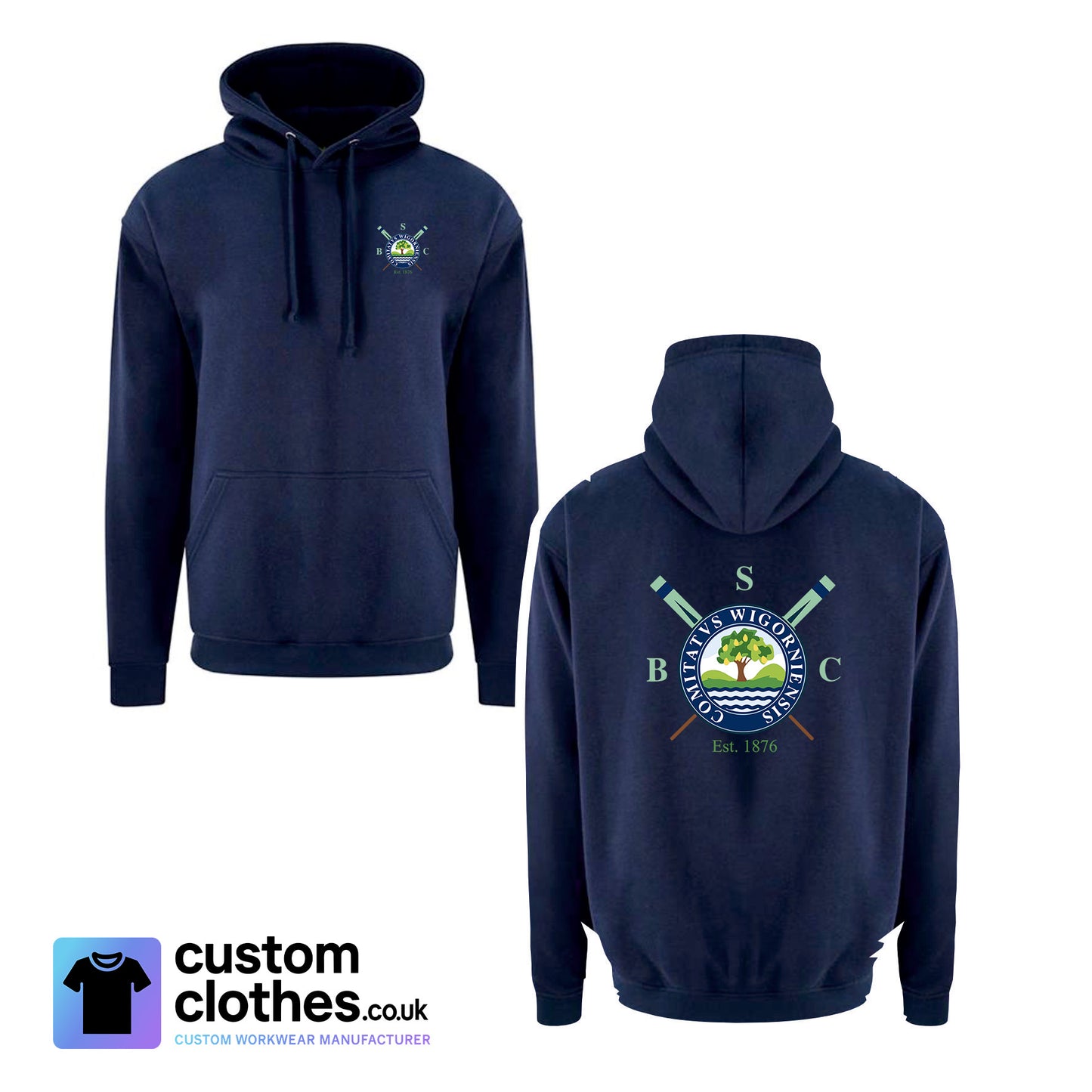 Nigel Parker - RTX HOODIE - LEFT BREAST LOGO [RX350]