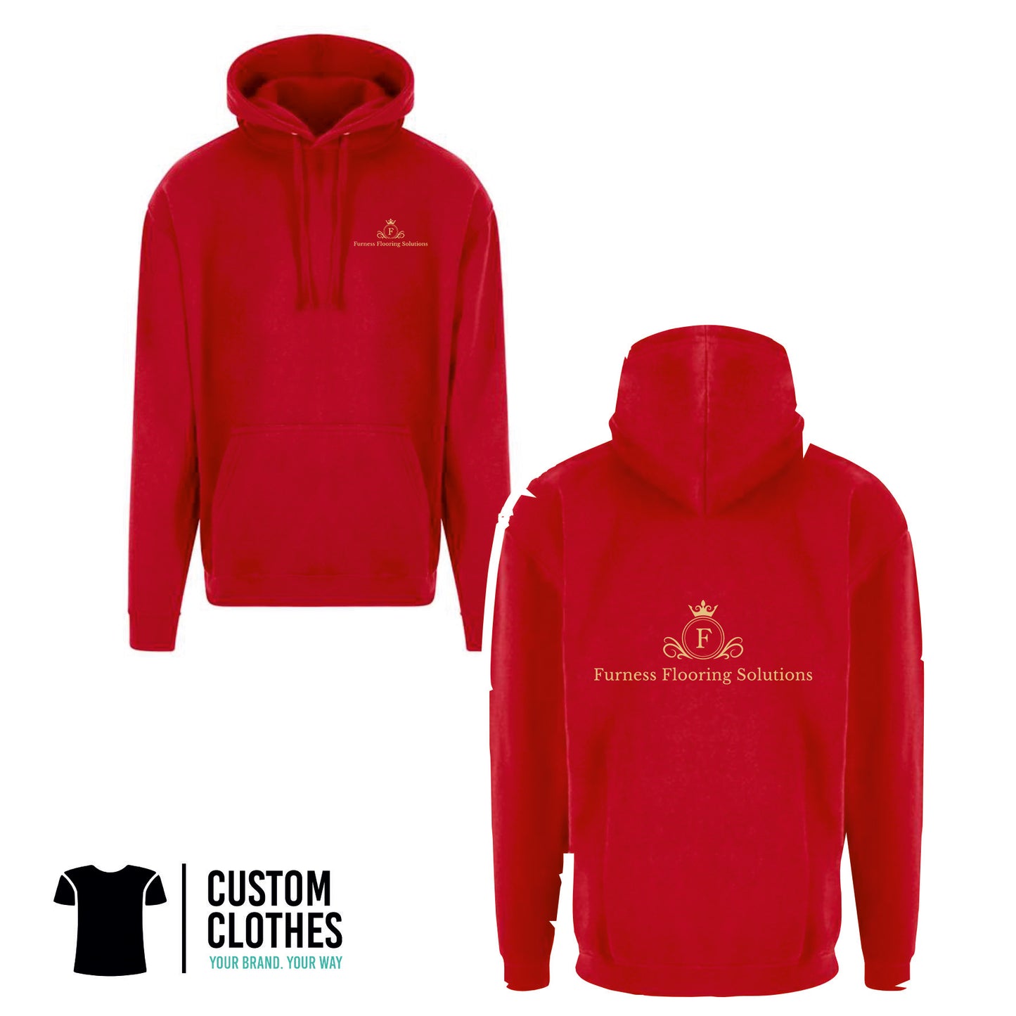 Furness Flooring Solutions - RTX HOODIE - LEFT BREAST LOGO [RX350]