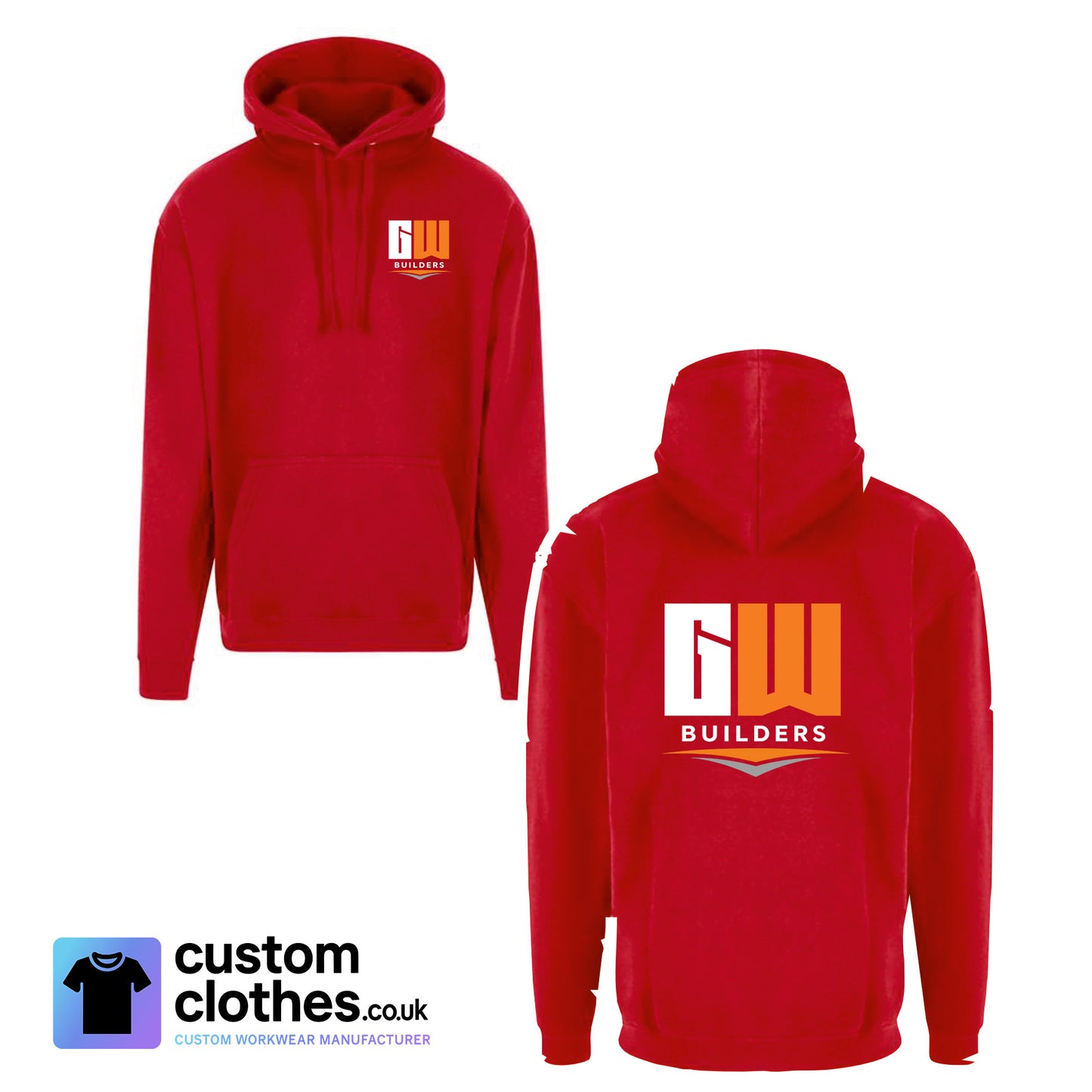 GW Builders - RTX HOODIE - LEFT BREAST LOGO [RX350]