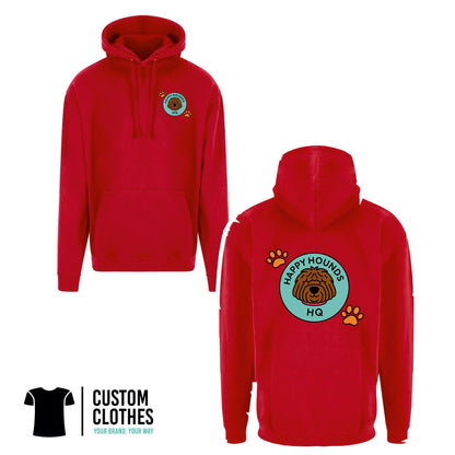 HAPPY HOUNDS HQ - RTX HOODIE - LEFT BREAST LOGO [RX350]