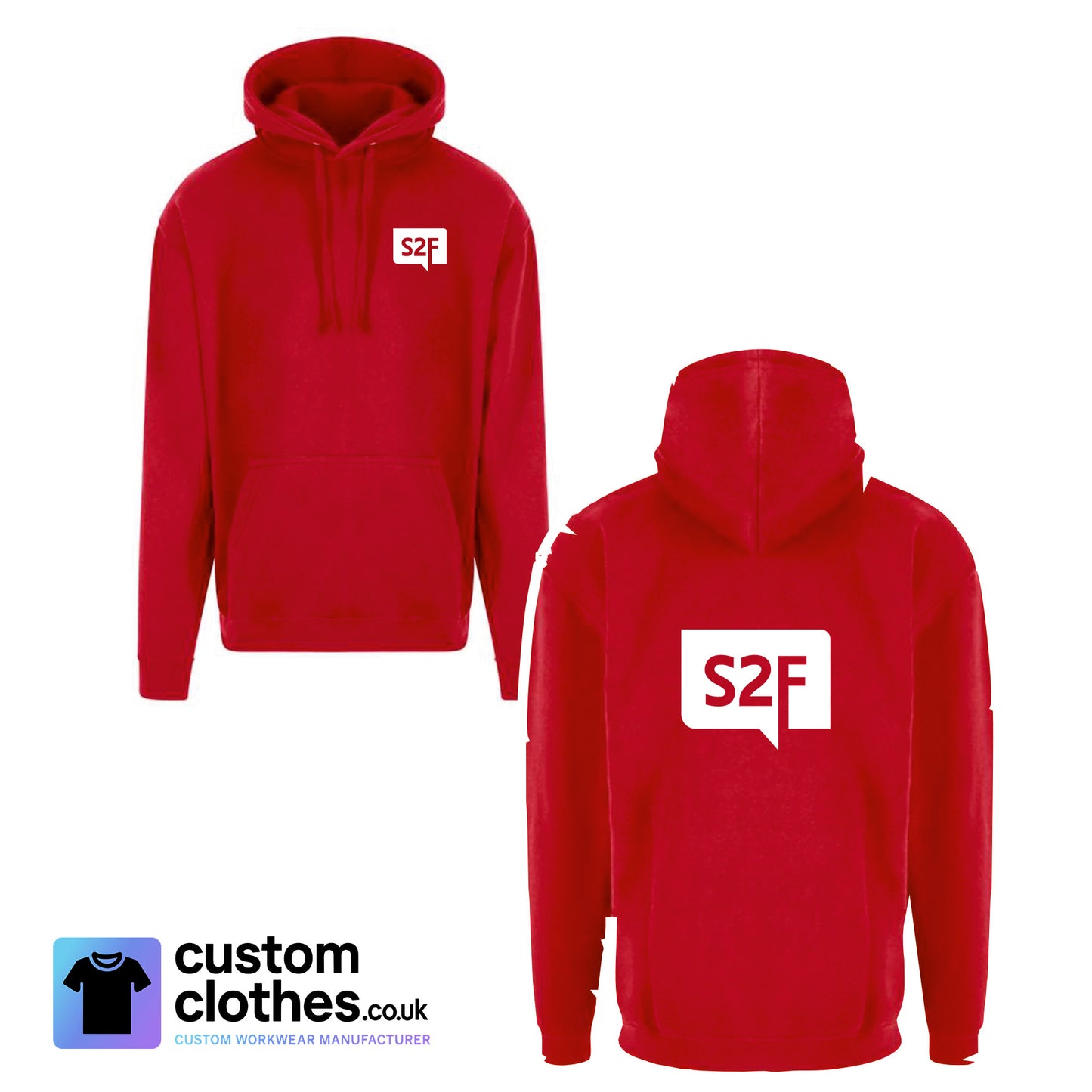 S2F Marketing - RTX HOODIE - LEFT BREAST LOGO [RX350]