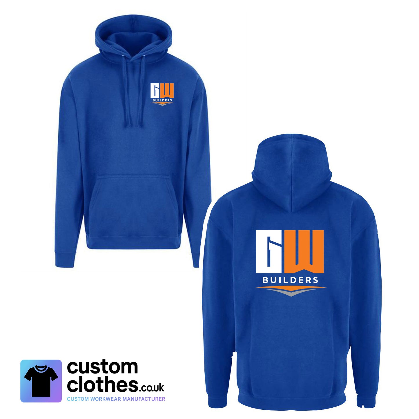 GW Builders - RTX HOODIE - LEFT BREAST LOGO [RX350]
