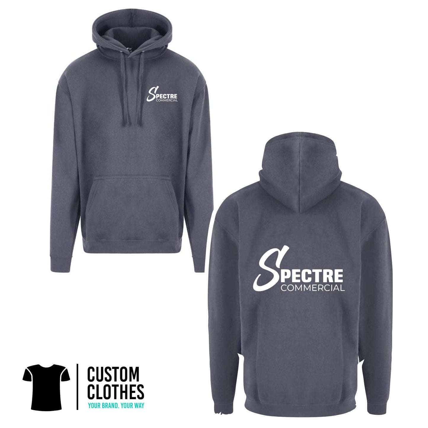 SPECTRE VISUALS - RTX HOODIE - LEFT BREAST LOGO [RX350]