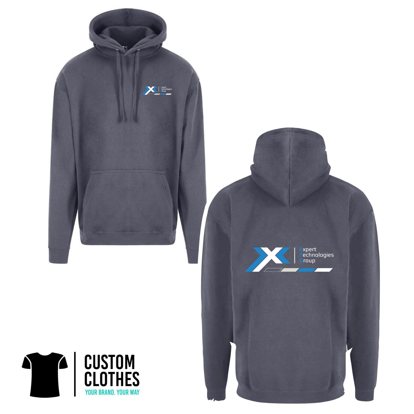 Expert Technologies Group - RTX HOODIE - LEFT BREAST LOGO [RX350]