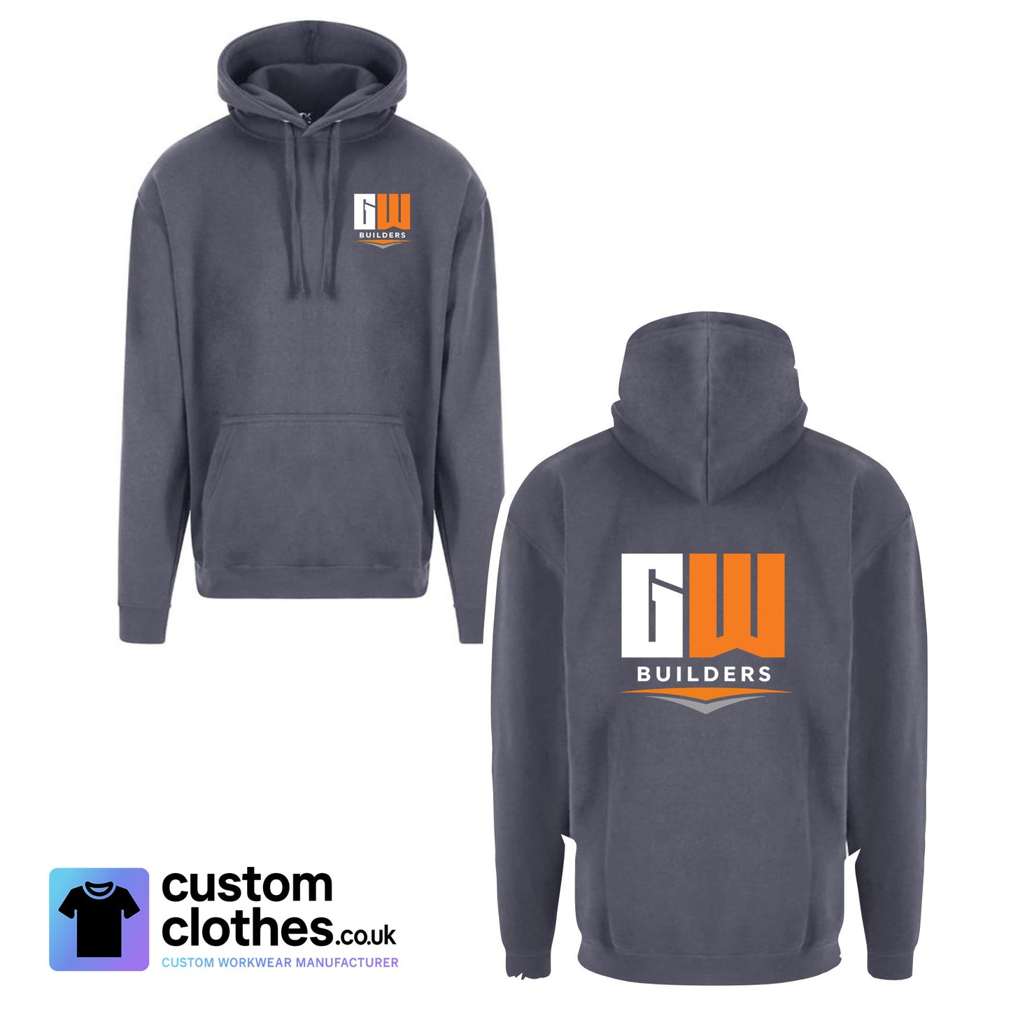GW Builders - RTX HOODIE - LEFT BREAST LOGO [RX350]