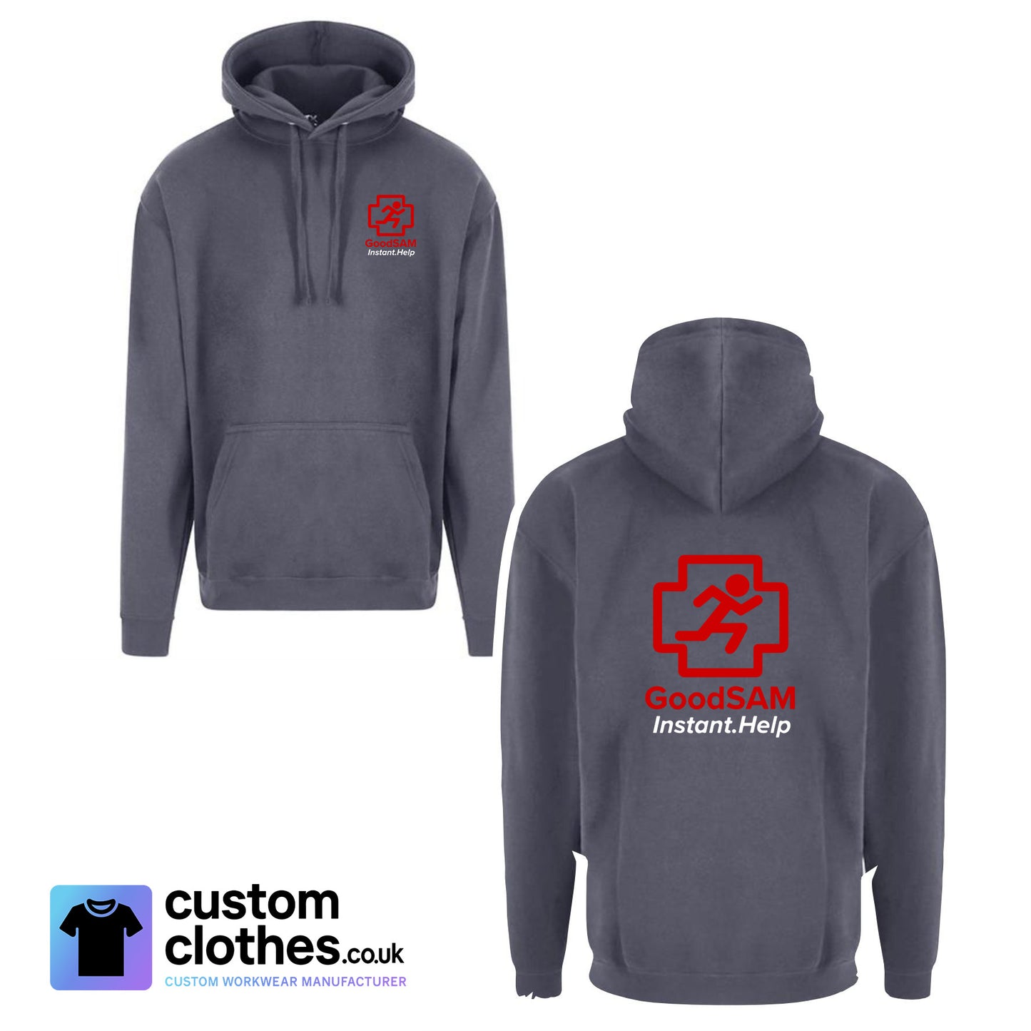 GoodSAM Instant Help - RTX HOODIE - LEFT BREAST LOGO [RX350]