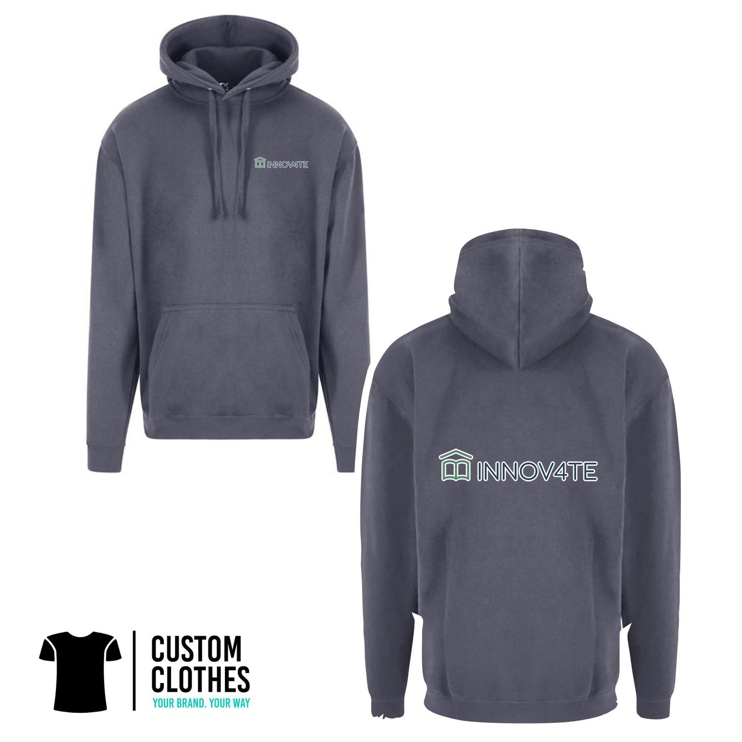 INNOV4TE - RTX HOODIE - LEFT BREAST LOGO [RX350]