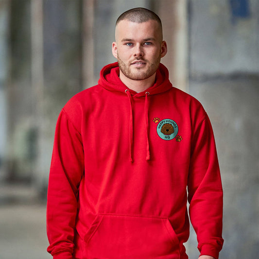 HAPPY HOUNDS HQ - RTX HOODIE - LEFT BREAST LOGO [RX350]