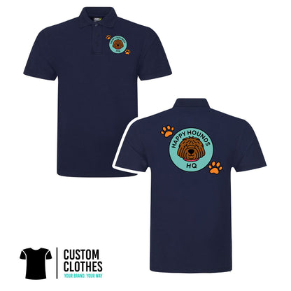 *HAPPY HOUNDS HQ - RTX POLO [RX101]