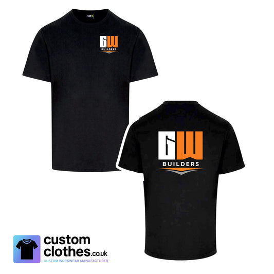 GW Builders - RTX T-SHIRT - LEFT BREAST LOGO [RX151]