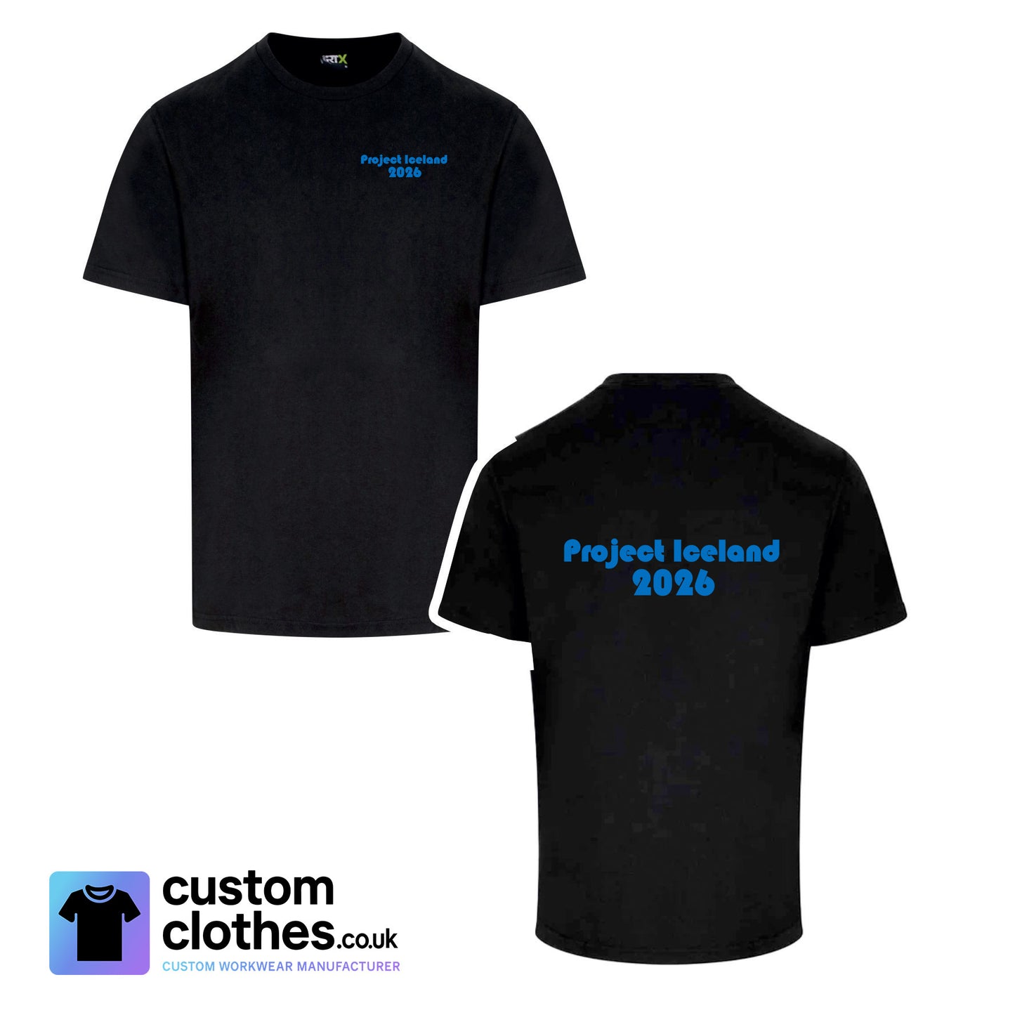 PROJECT ICELAND 2026 - RTX T-SHIRT - LEFT BREAST LOGO [RX151]