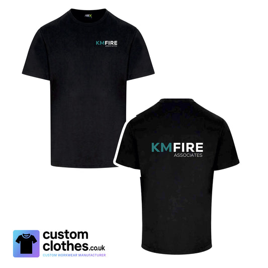 KM Fire Associates - RTX T-SHIRT - LEFT BREAST LOGO [RX151]
