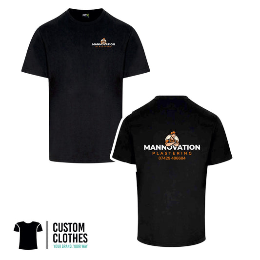 MANNOVATION - RTX T-SHIRT - LEFT BREAST LOGO [RX151]