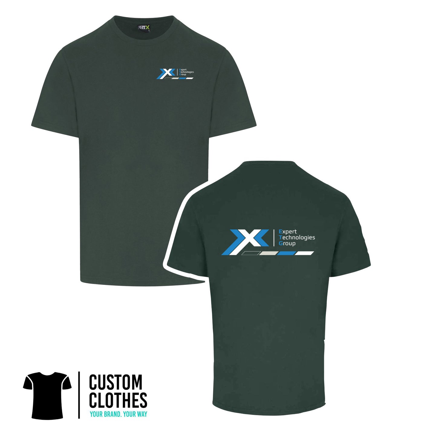 Expert Technologies Group - RTX T-SHIRT - LEFT BREAST LOGO [RX151]