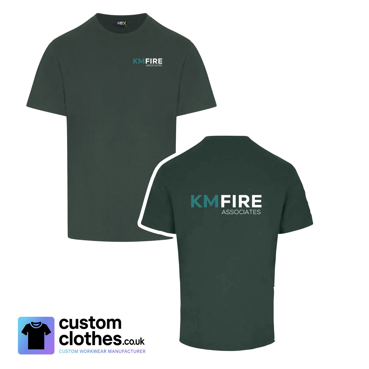 KM Fire Associates - RTX T-SHIRT - LEFT BREAST LOGO [RX151]