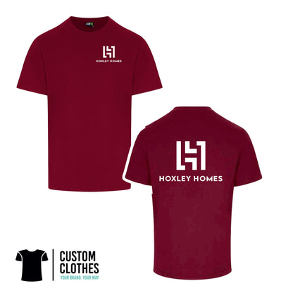 Hoxley Homes - RTX T-SHIRT - LEFT BREAST LOGO [RX151]