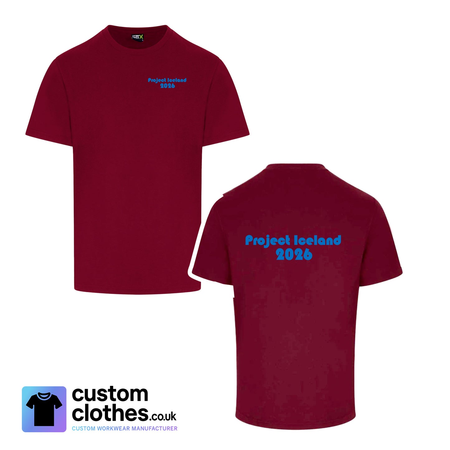 PROJECT ICELAND 2026 - RTX T-SHIRT - LEFT BREAST LOGO [RX151]