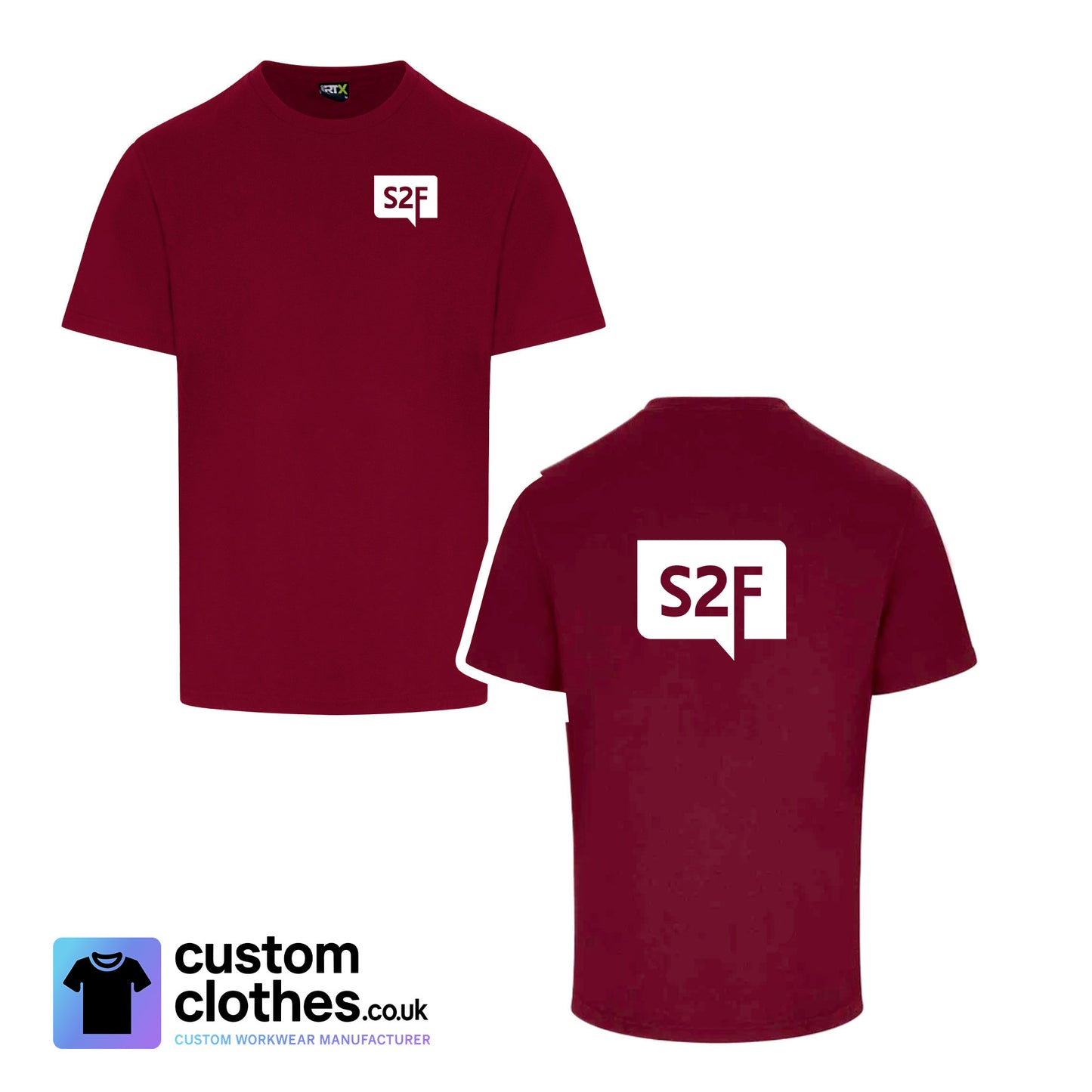 S2F Marketing - RTX T-SHIRT - LEFT BREAST LOGO [RX151]