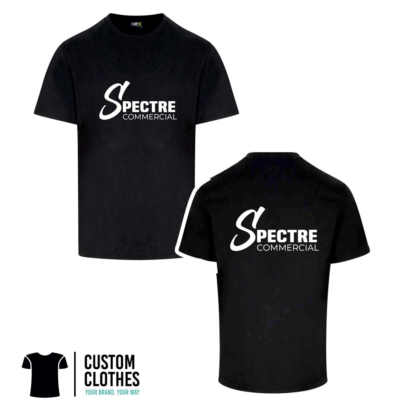 SPECTRE VISUALS - RTX T-SHIRT - CHEST LOGO [RX151]