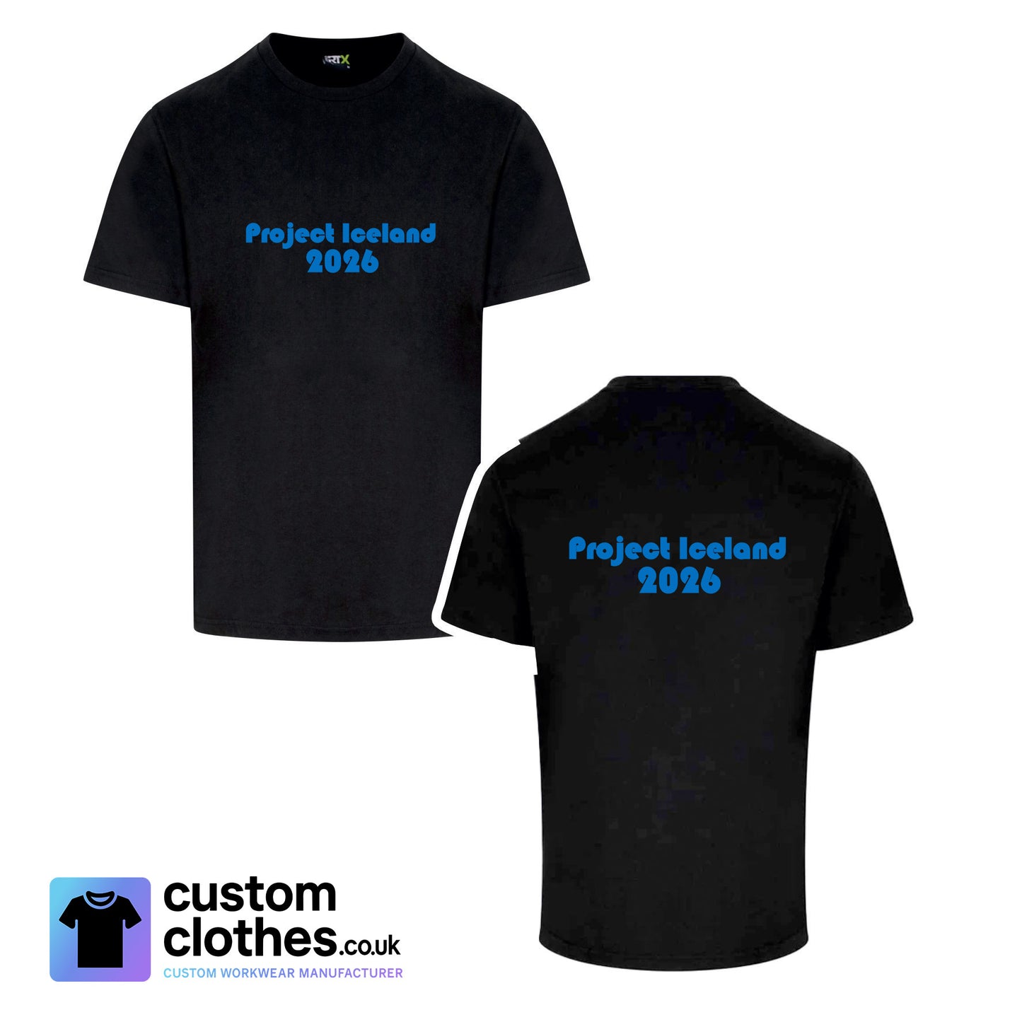 PROJECT ICELAND 2026 - RTX T-SHIRT - CHEST LOGO [RX151]