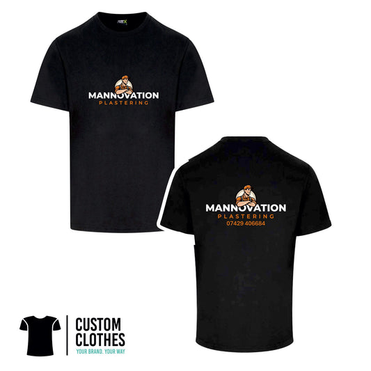 MANNOVATION - RTX T-SHIRT - CHEST LOGO [RX151]