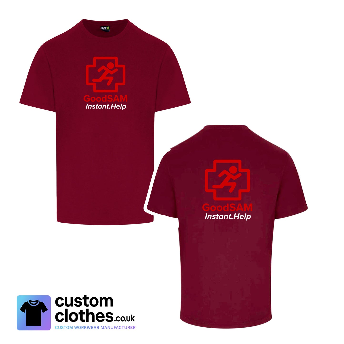 GoodSAM Instant Help - RTX T-SHIRT - CHEST LOGO [RX151]