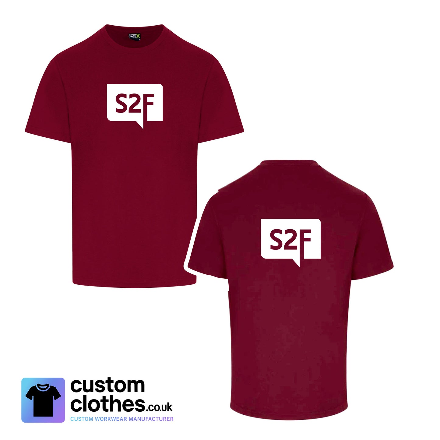 S2F Marketing - RTX T-SHIRT - CHEST LOGO [RX151]