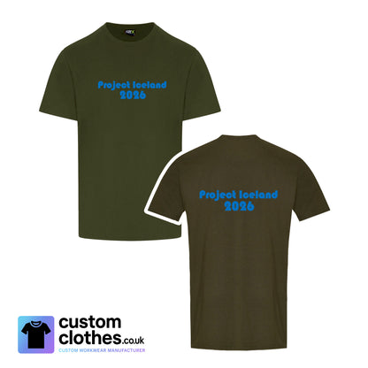 PROJECT ICELAND 2026 - RTX T-SHIRT - CHEST LOGO [RX151]