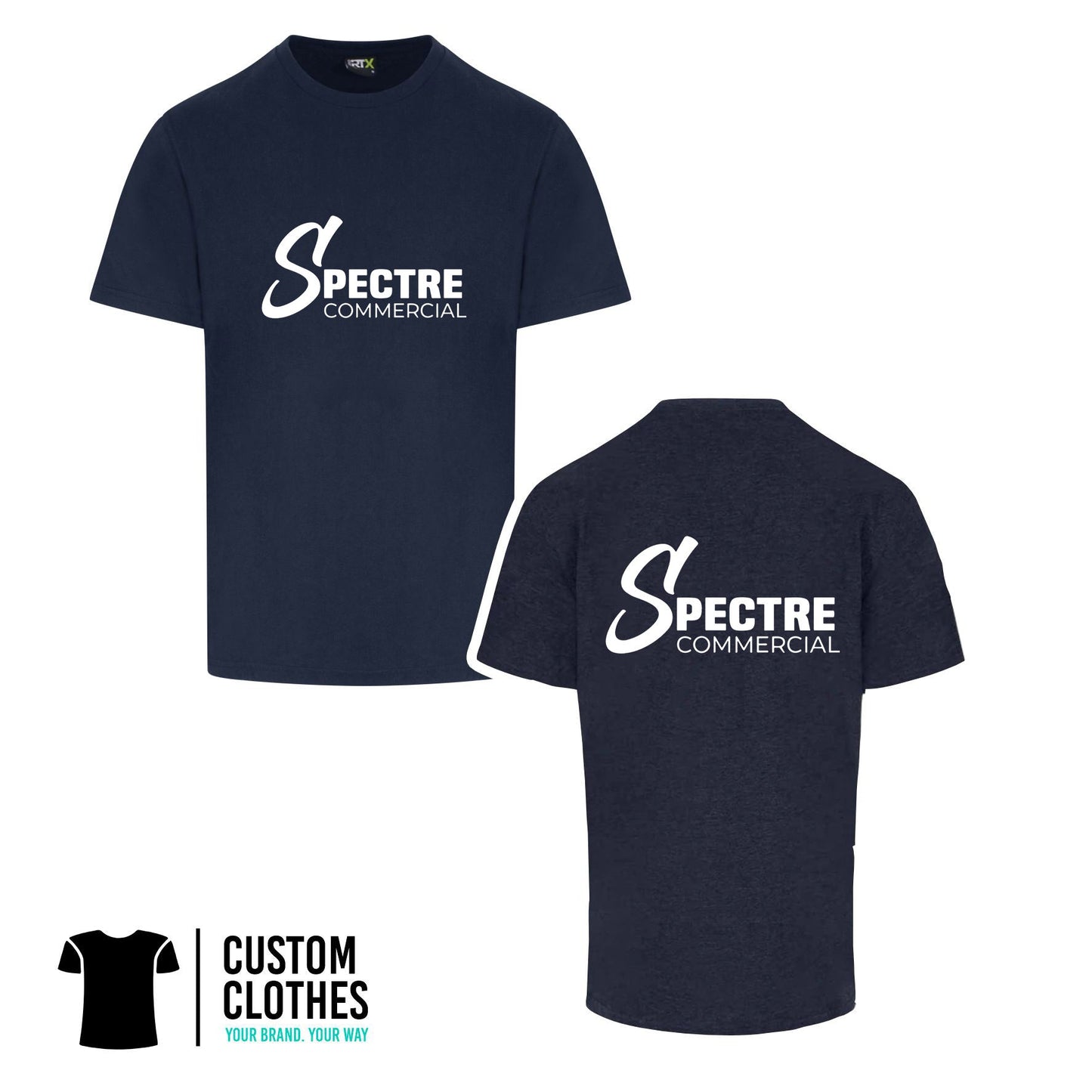 SPECTRE VISUALS - RTX T-SHIRT - CHEST LOGO [RX151]