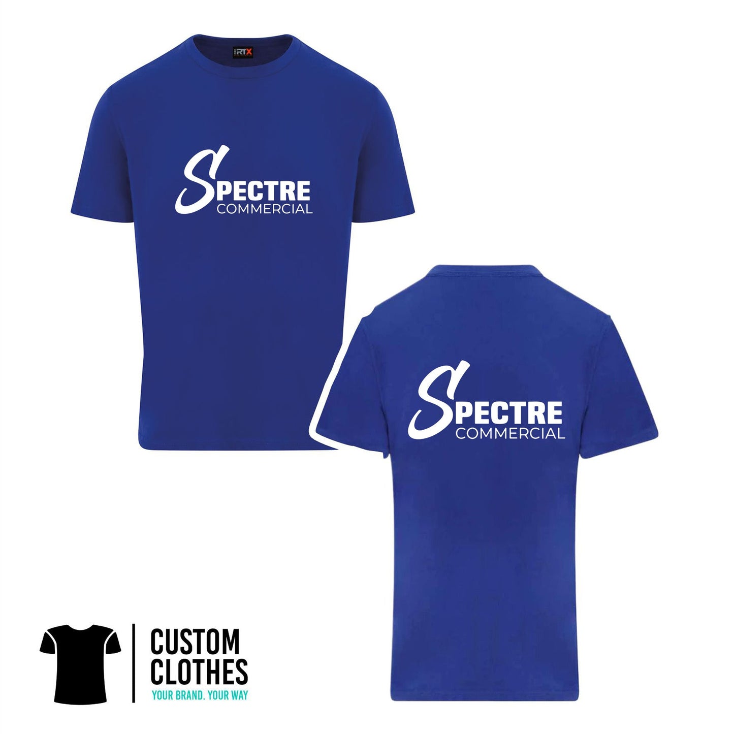 SPECTRE VISUALS - RTX T-SHIRT - CHEST LOGO [RX151]