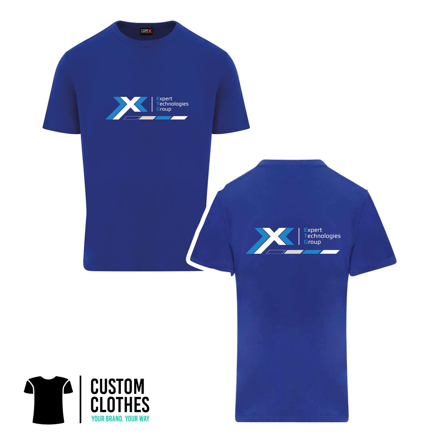 Expert Technologies Group - RTX T-SHIRT - CHEST LOGO [RX151]