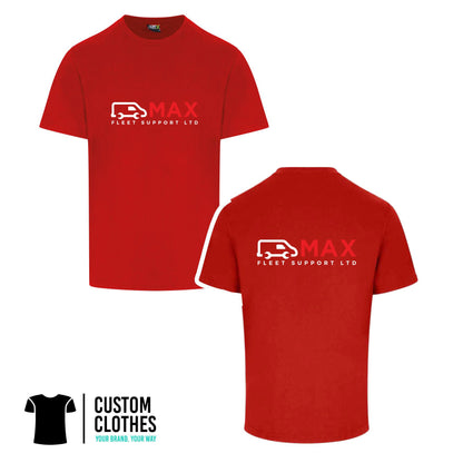 MAX FLEET - RTX T-SHIRT - CHEST LOGO [RX151]