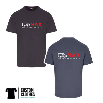 MAX FLEET - RTX T-SHIRT - CHEST LOGO [RX151]