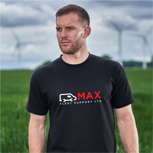 MAX FLEET - RTX T-SHIRT - CHEST LOGO [RX151]