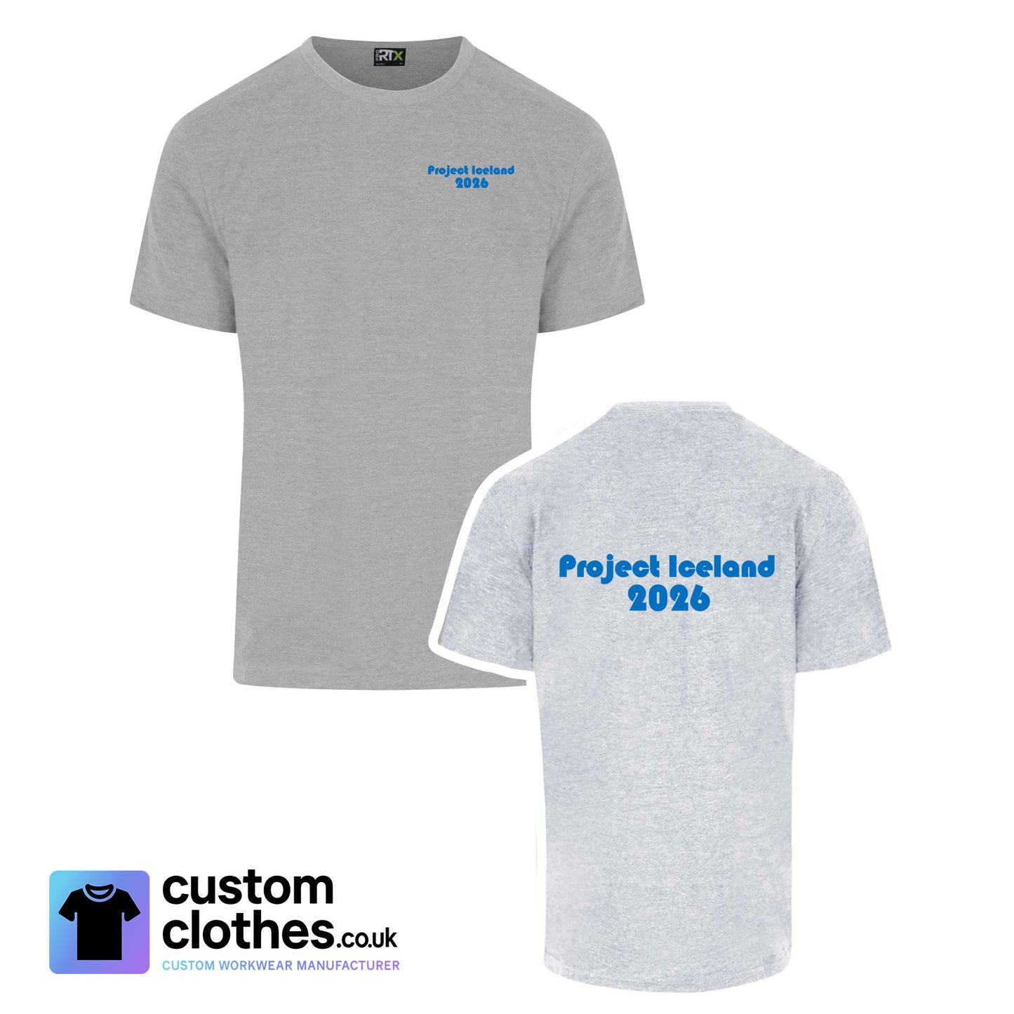 PROJECT ICELAND 2026 - RTX T-SHIRT - LEFT BREAST LOGO [RX151]