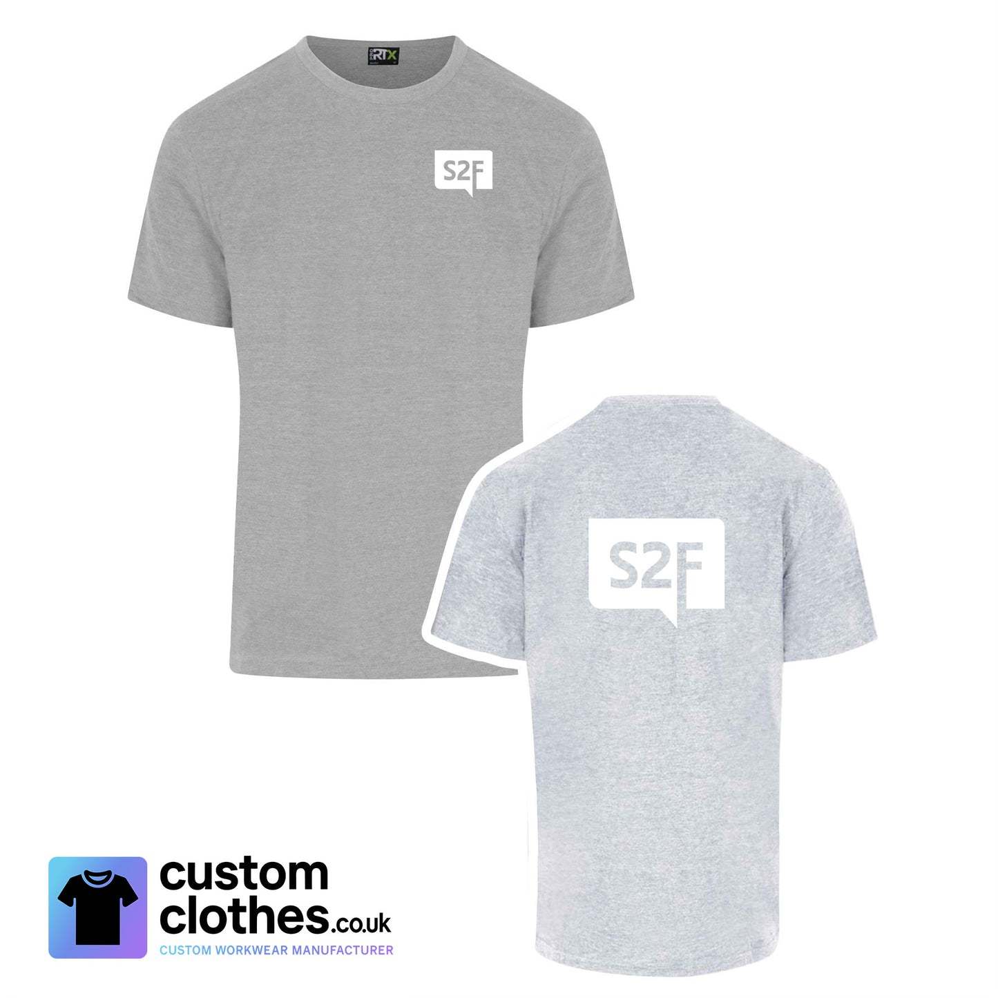 S2F Marketing - RTX T-SHIRT - LEFT BREAST LOGO [RX151]