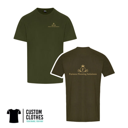 Furness Flooring Solutions - RTX T-SHIRT - LEFT BREAST LOGO [RX151]