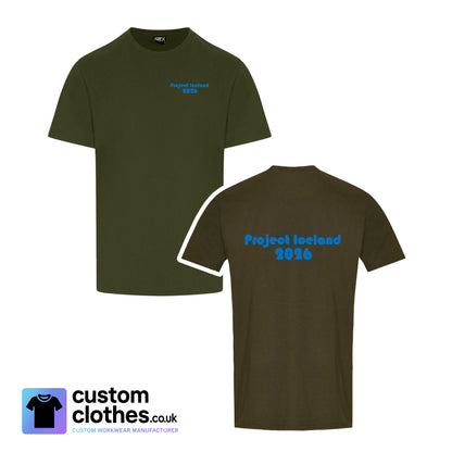 PROJECT ICELAND 2026 - RTX T-SHIRT - LEFT BREAST LOGO [RX151]