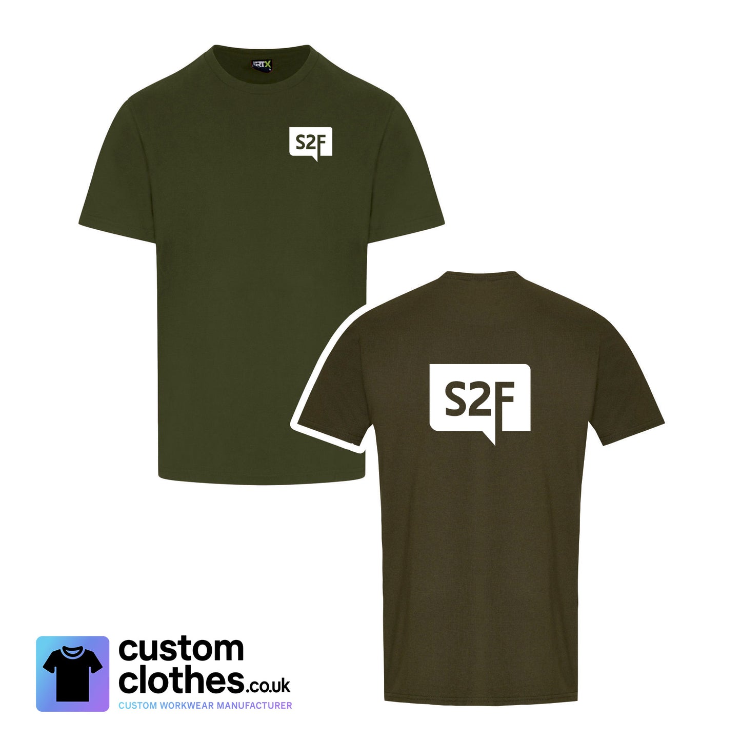 S2F Marketing - RTX T-SHIRT - LEFT BREAST LOGO [RX151]