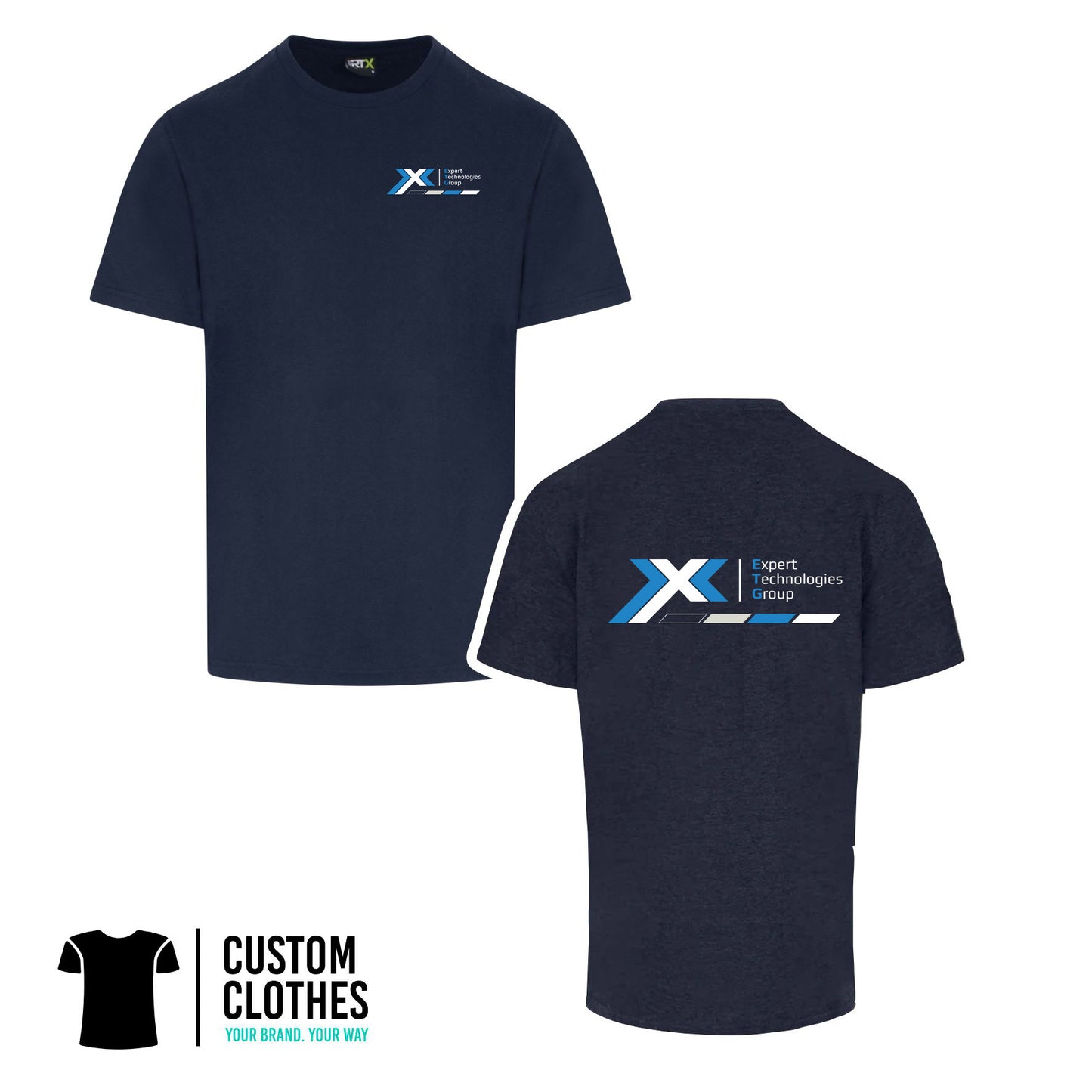 Expert Technologies Group - RTX T-SHIRT - LEFT BREAST LOGO [RX151]