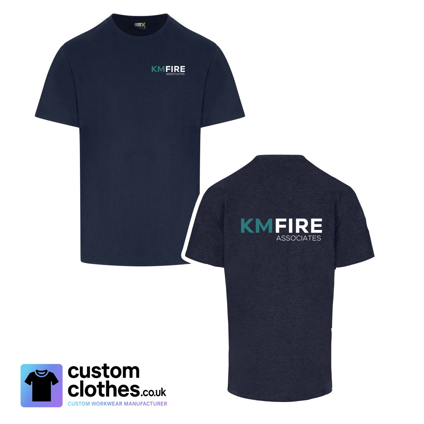 KM Fire Associates - RTX T-SHIRT - LEFT BREAST LOGO [RX151]