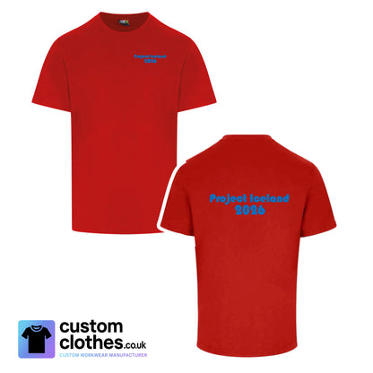 PROJECT ICELAND 2026 - RTX T-SHIRT - LEFT BREAST LOGO [RX151]
