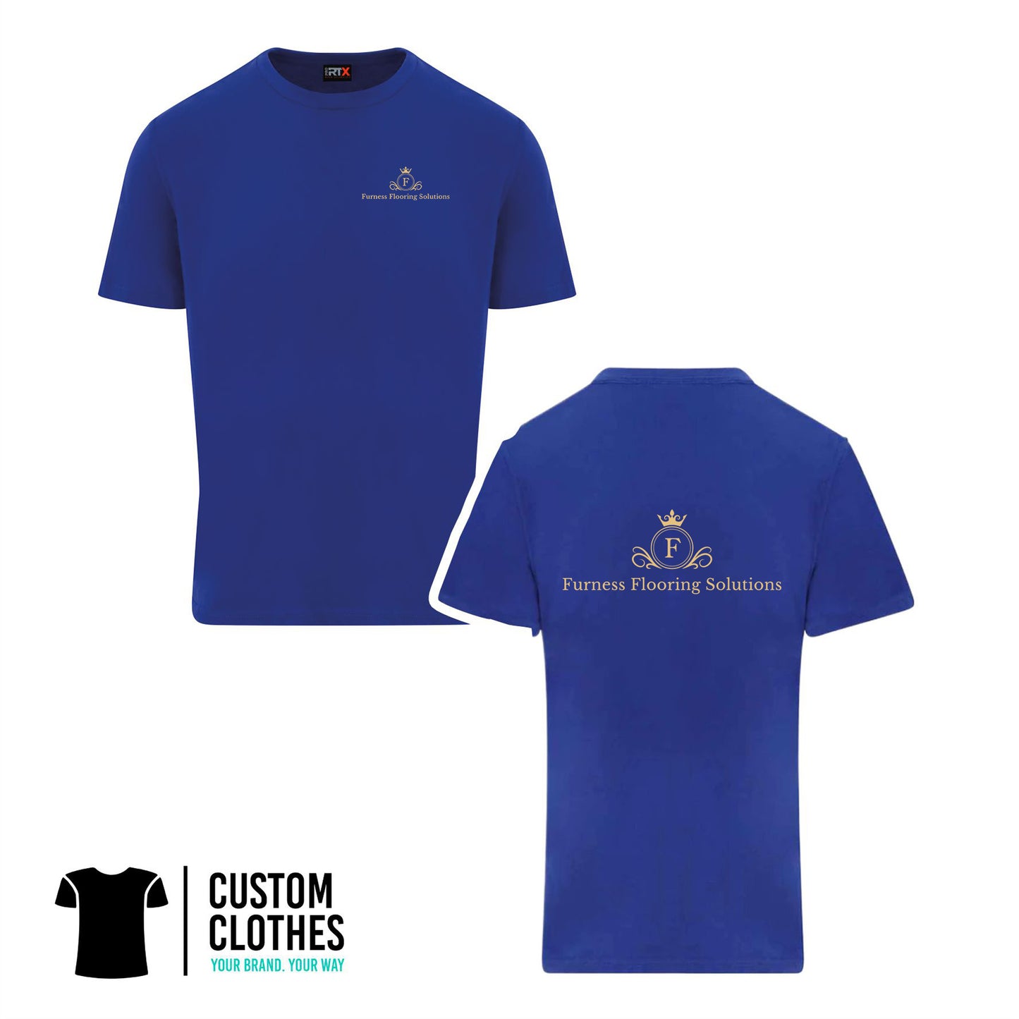 Furness Flooring Solutions - RTX T-SHIRT - LEFT BREAST LOGO [RX151]