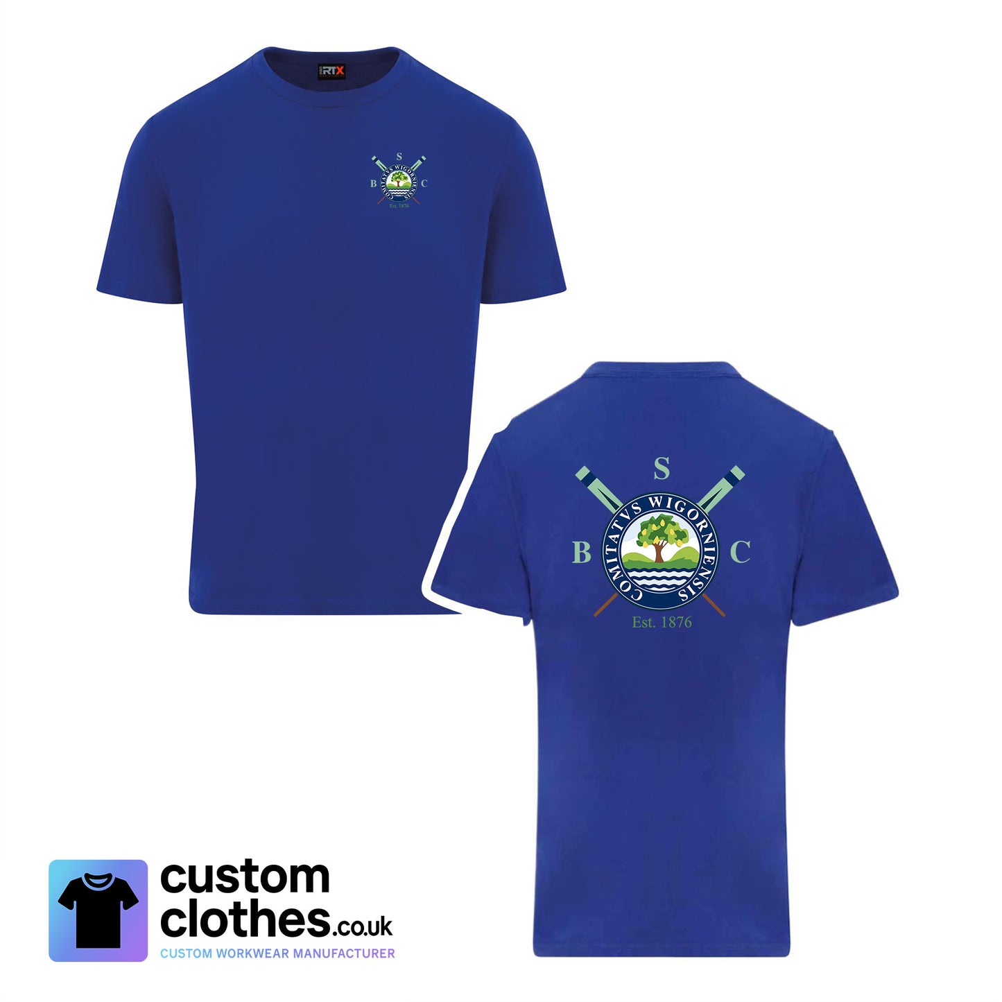 Nigel Parker - RTX T-SHIRT - LEFT BREAST LOGO [RX151]