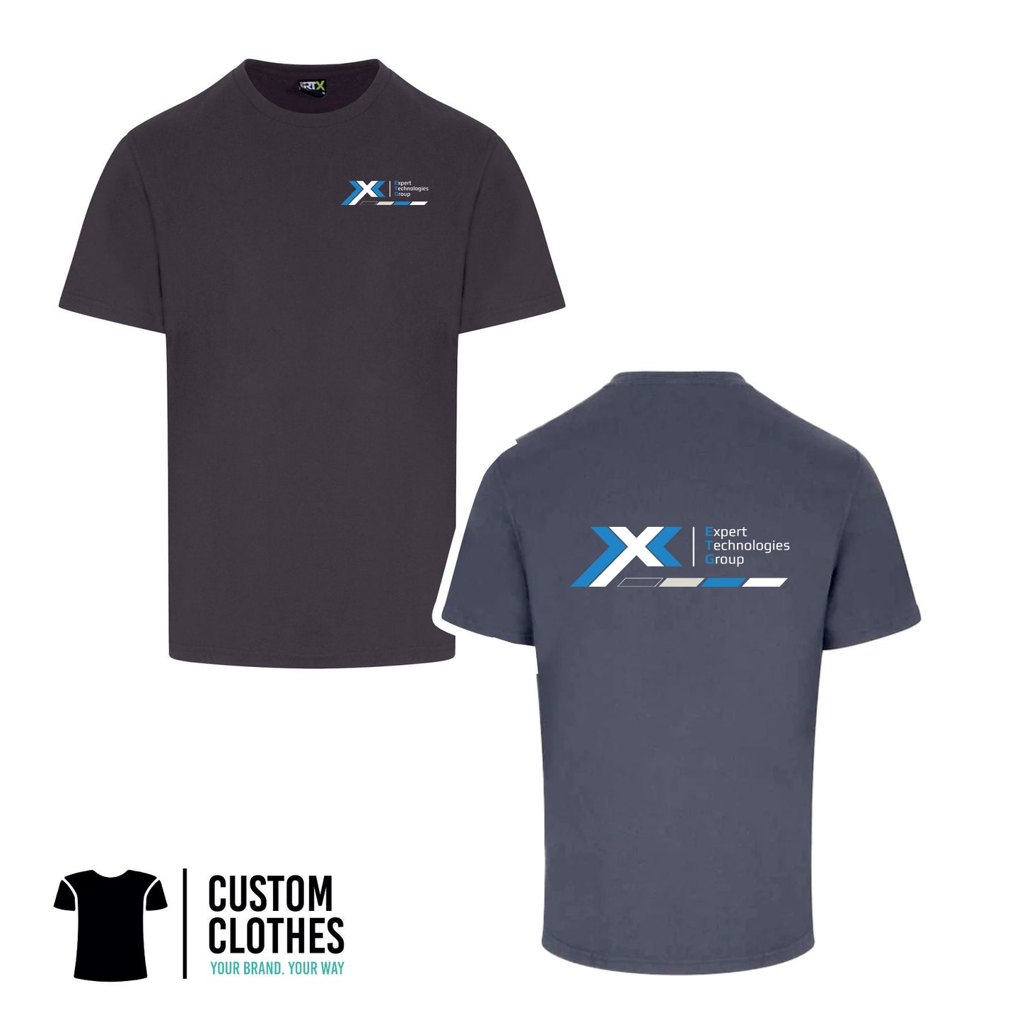 Expert Technologies Group - RTX T-SHIRT - LEFT BREAST LOGO [RX151]