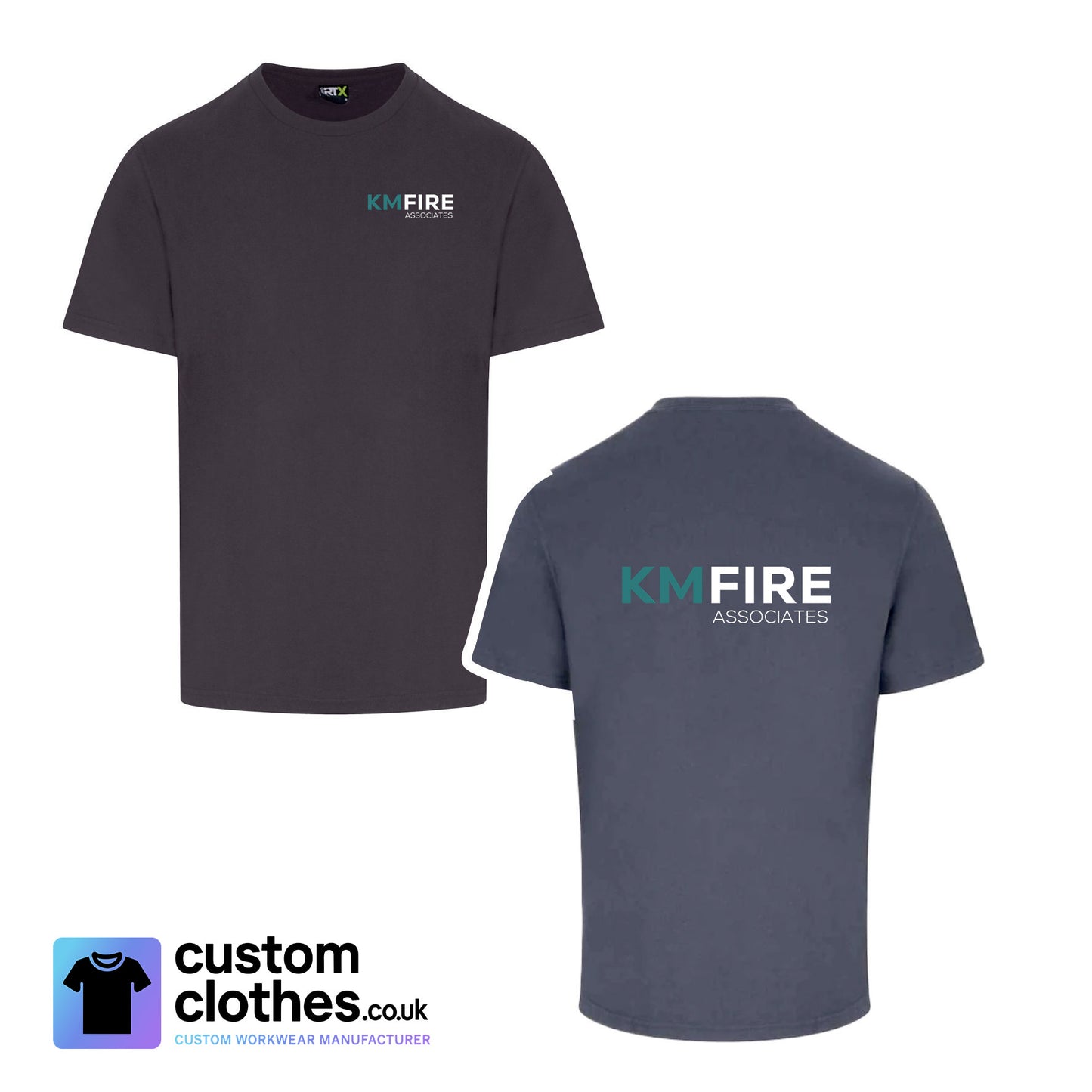KM Fire Associates - RTX T-SHIRT - LEFT BREAST LOGO [RX151]