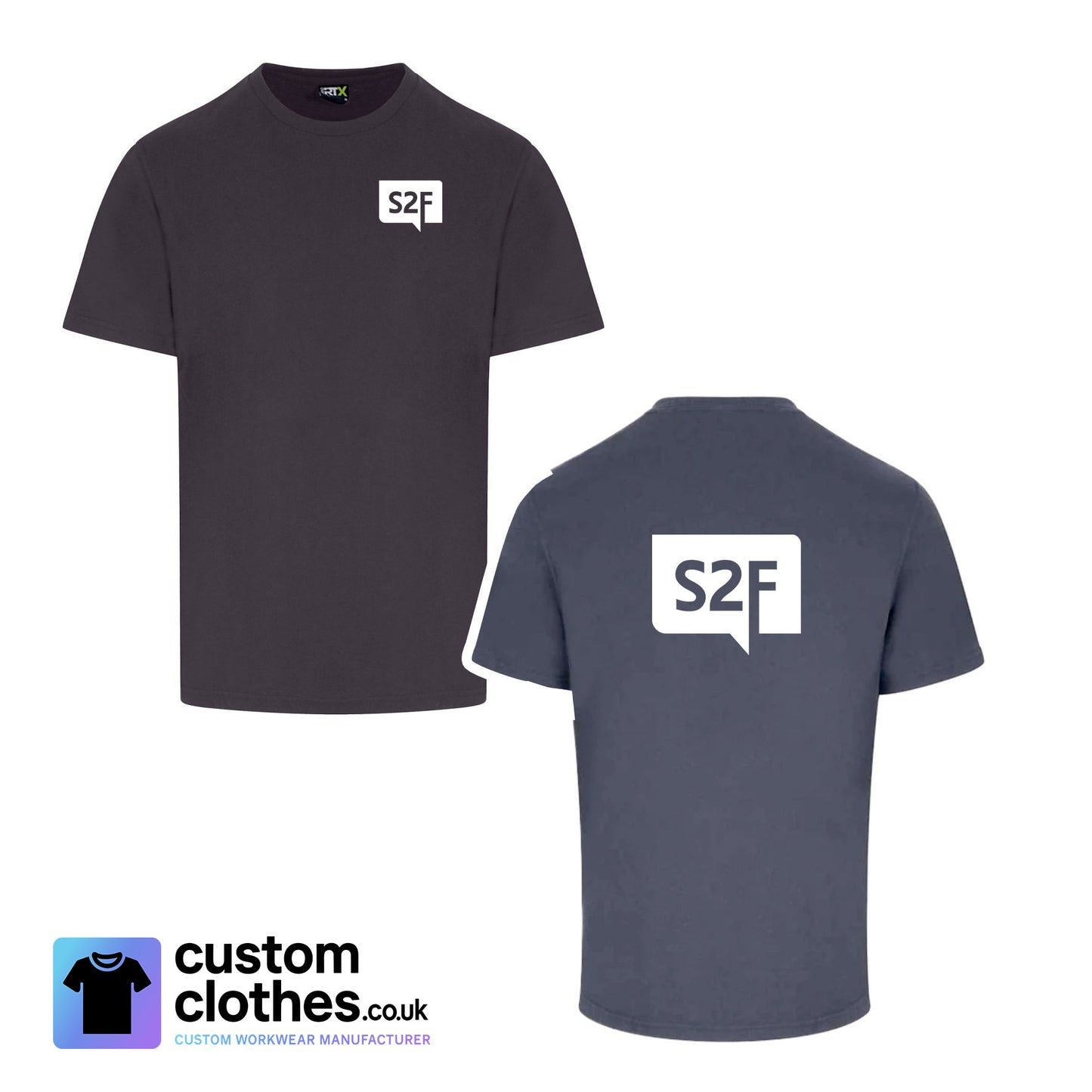 S2F Marketing - RTX T-SHIRT - LEFT BREAST LOGO [RX151]