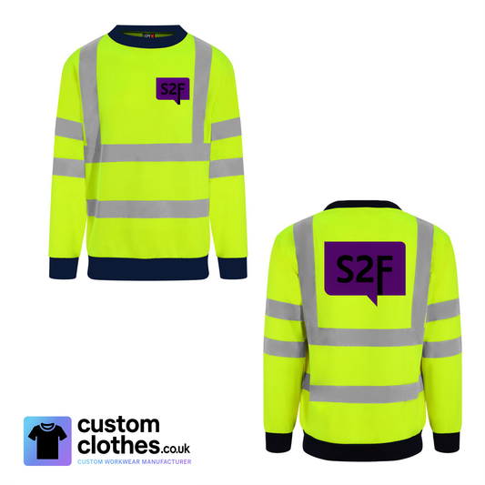 S2F Marketing - HI-VIS SWEATER [RX730]