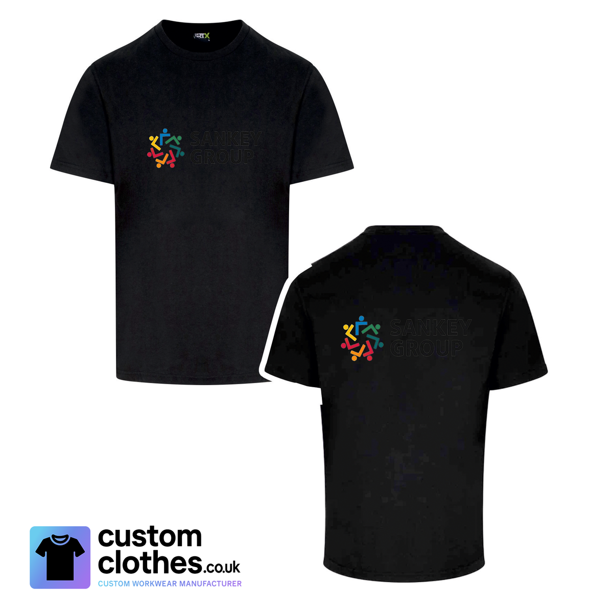 grant walters - Classic Work Tee With Chest Logo